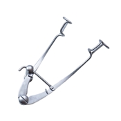 Williams Small Speculum, Open Wire Blades Curved Slightly Upward, Blade Length Of 12mm, Spread Of 30mm, Overall Length Of 2 3/8"" (66mm) 